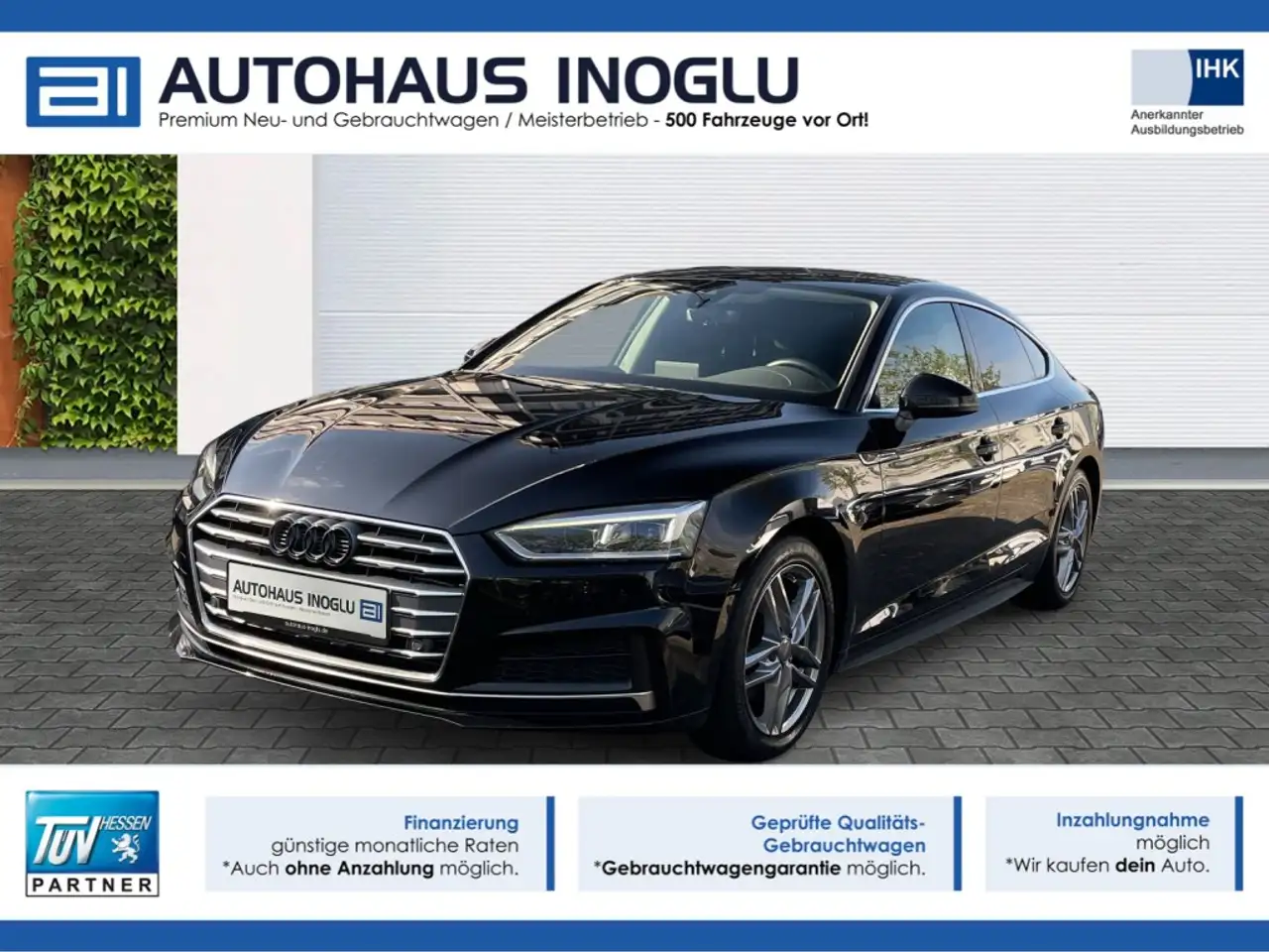 A5Sportback 190PS AUT. SLINE SPORT LED NAVI SHZ
