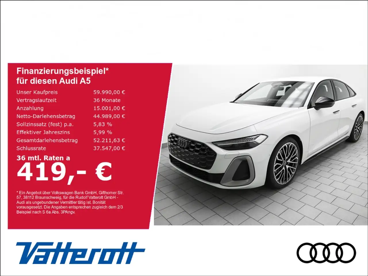 A5Limousine TFSI quattro ACC Matrix