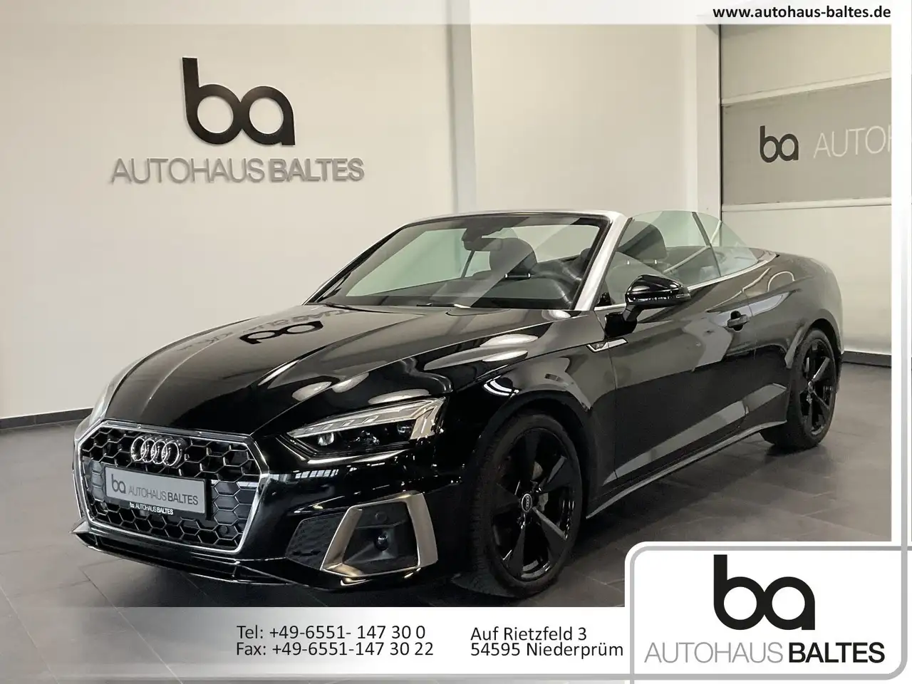 A5A5 40 TFSI Cabriolet S line 19"/Matrix/Navi/Park