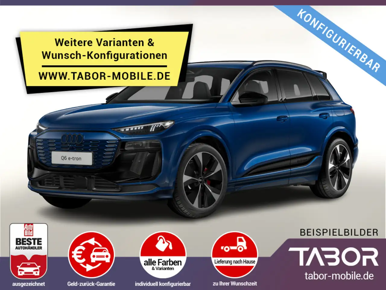 Q6e-tron 252 LED Nav VirCo+ SHZ PDC Temp 18Z