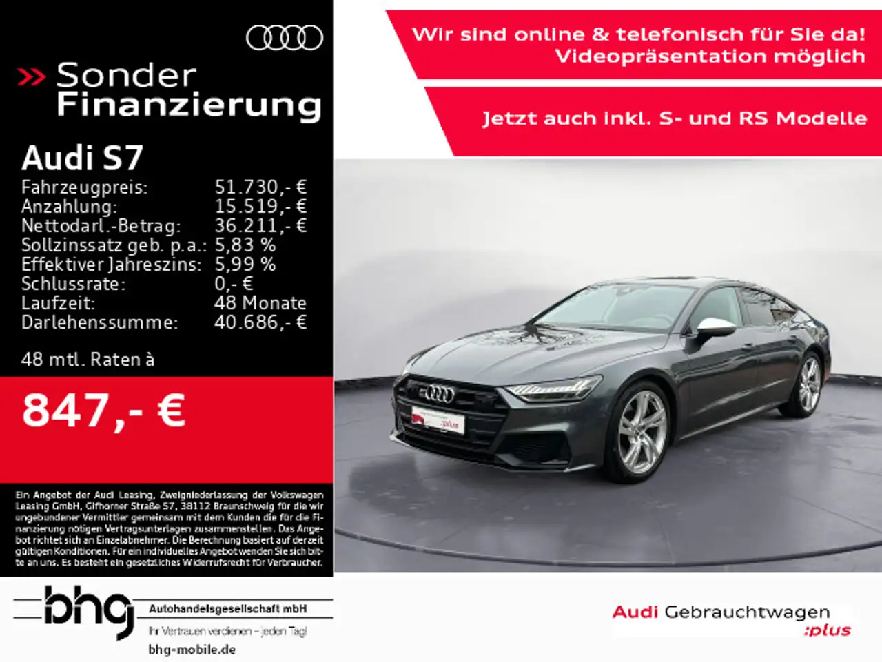 S7TDI quattro Matrix/Standhz./Head-up