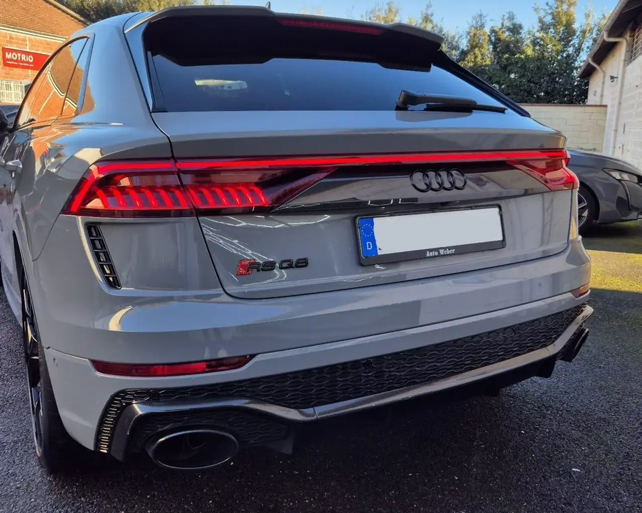 RS Q8AUDI RSQ8 VOLL KARBON NARDO GRAU fest preisUPE 171