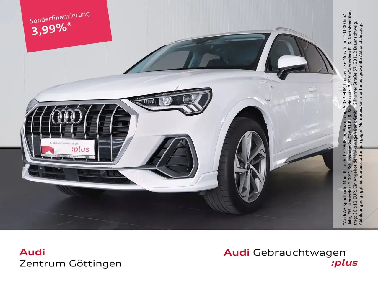 Q3S line 45 TFSI e S tronic AHK+ACC+LED+SOUND