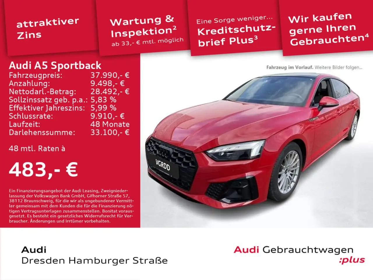 A540TFSI S line quattro Pano B&O AHZV