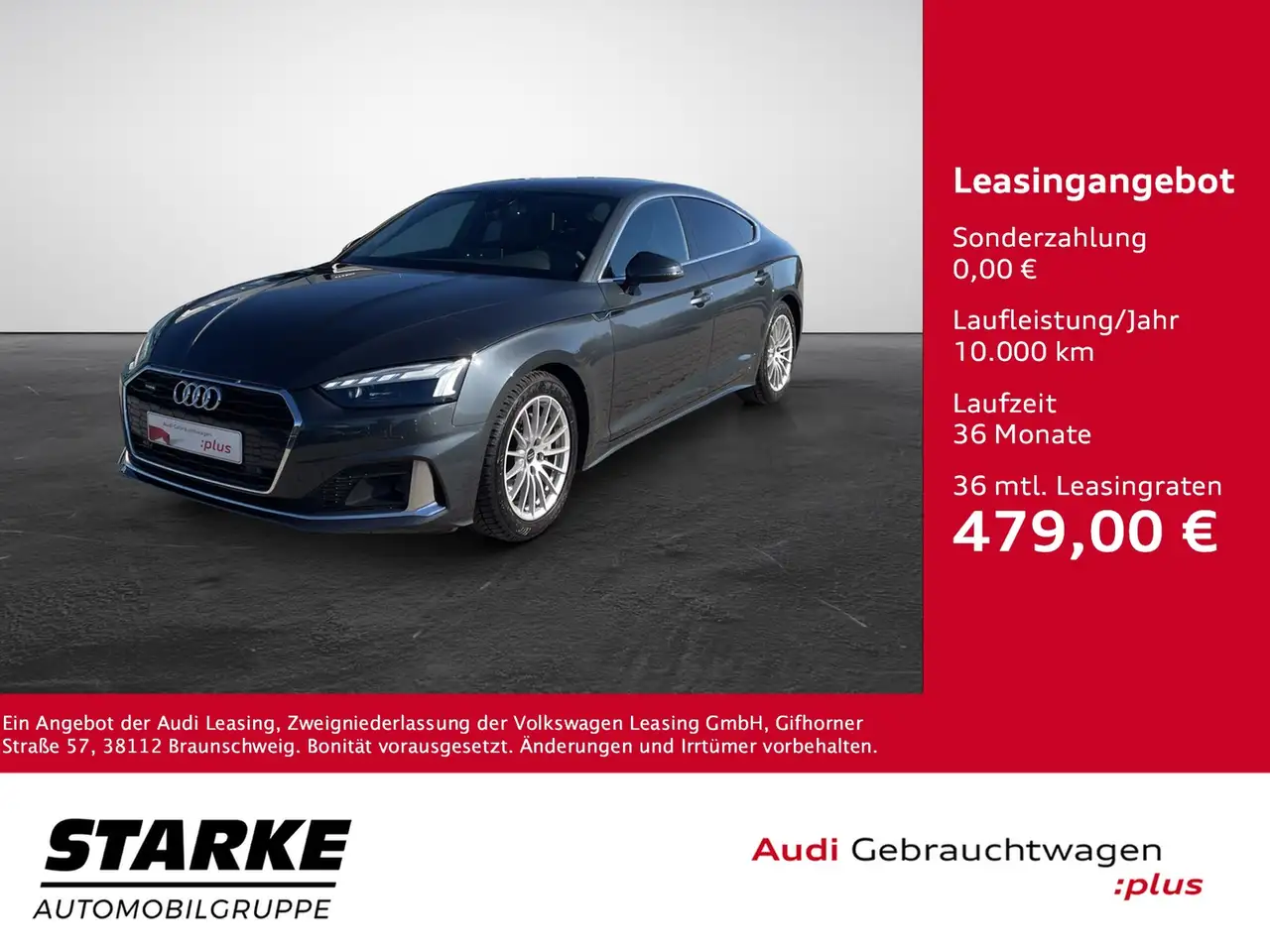 A5Sportback 40 TDI S tronic quattro advanced