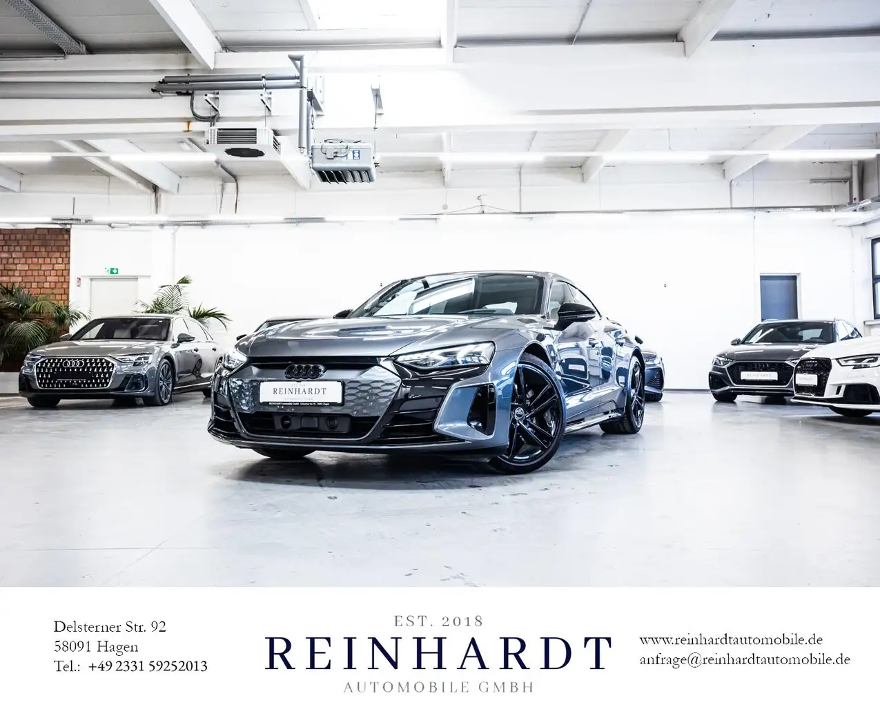 RS e-tron GTBLACK+/21Z./LASER/ACC/HuD/PANO/KAM.