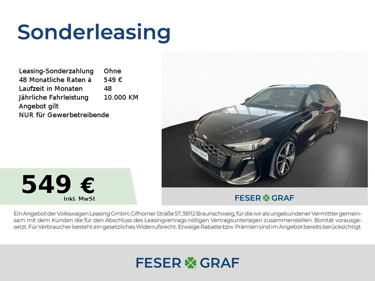 A5Avant TFSI 110 kW *S line*Tech Paket*