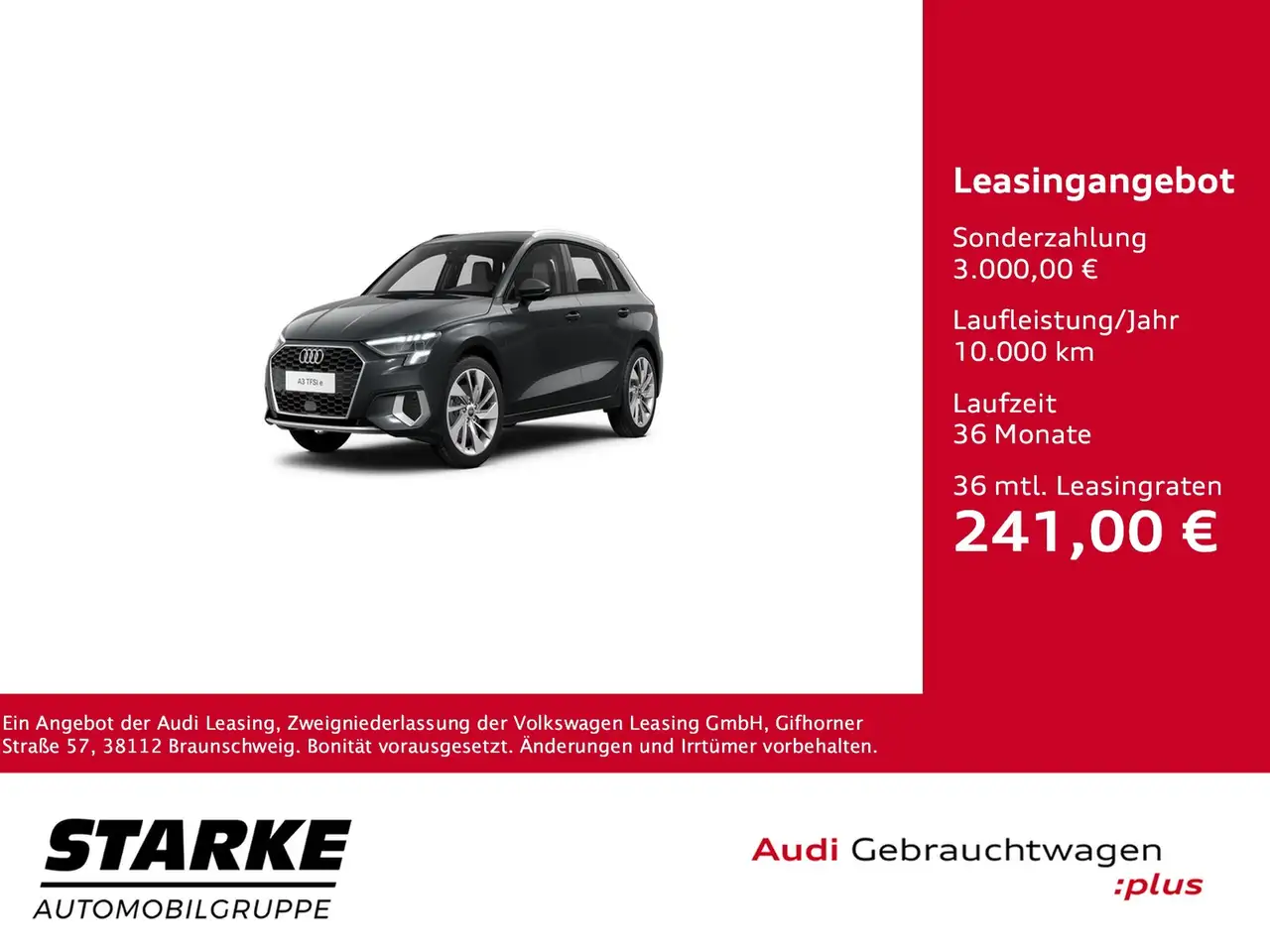 A3Sportback 40 TFSI e S tronic advanced NaviPlus ...