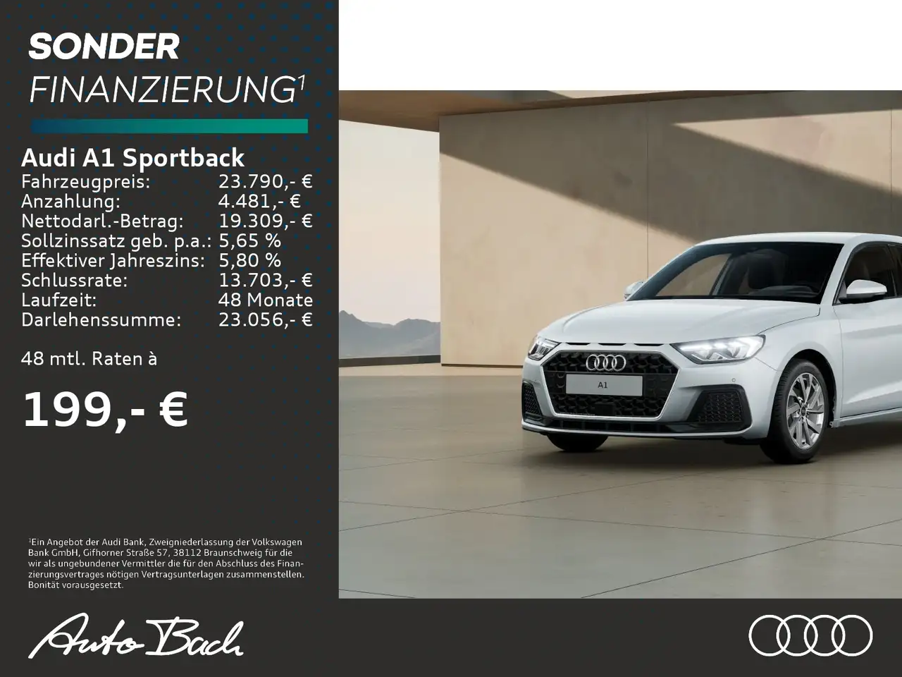 A1advanced 25TFSI LED virtual GRA EPH