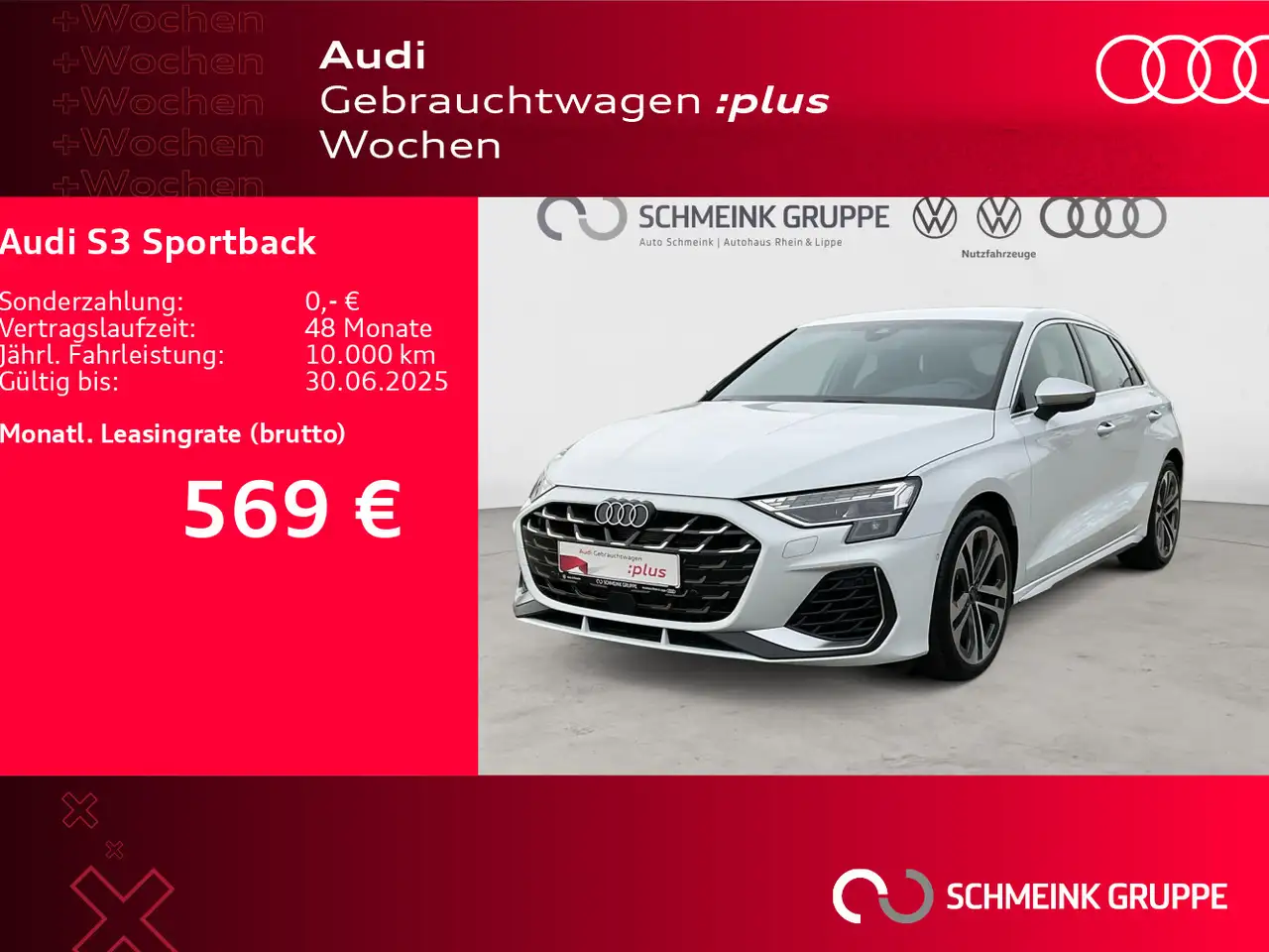 S3TFSI quattro S-line Leder Amb+ Navi