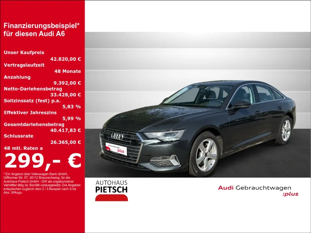 A6Lim. 45 TFSI advanced AHK ACC Dig.Cockpit