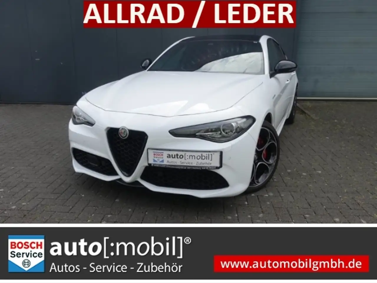 Giulia2.2d JTDM Veloce Q4 NAVI+PANO+ALLRAD+LEDER
