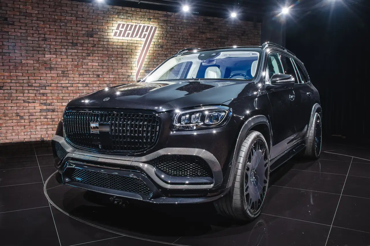 Maybach GLSGLS600 BRABUS + White Int + E-ABC +4 seats +Bur 3D