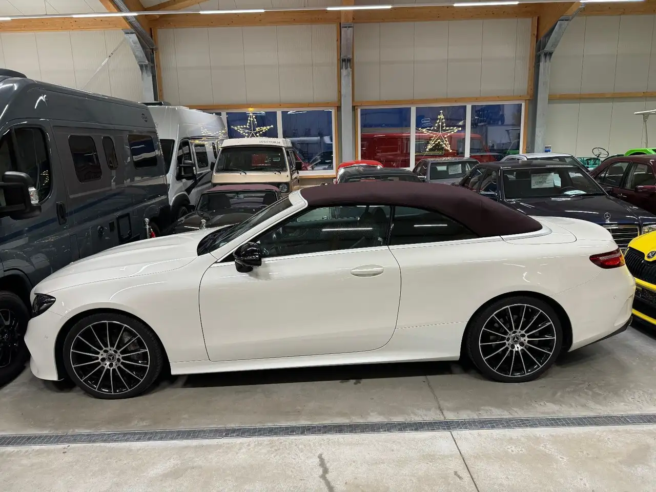 E 350d Cabrio AMG Line Interieur+Burmester