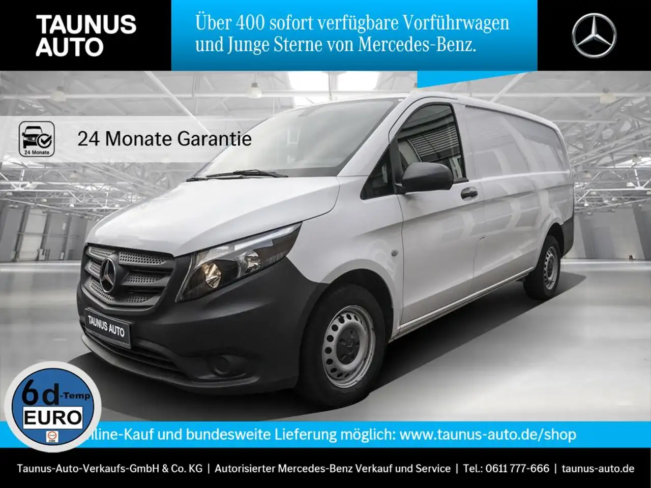 Vito110 CDI Kasten Lang Klima AHK