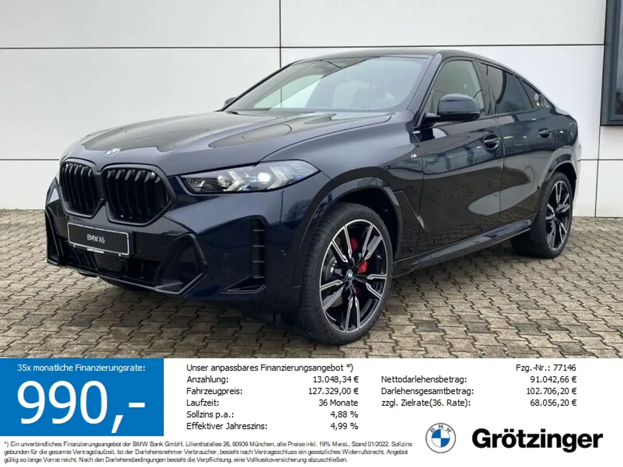 X6xDrive40d M Sport UPE 126.030.00€