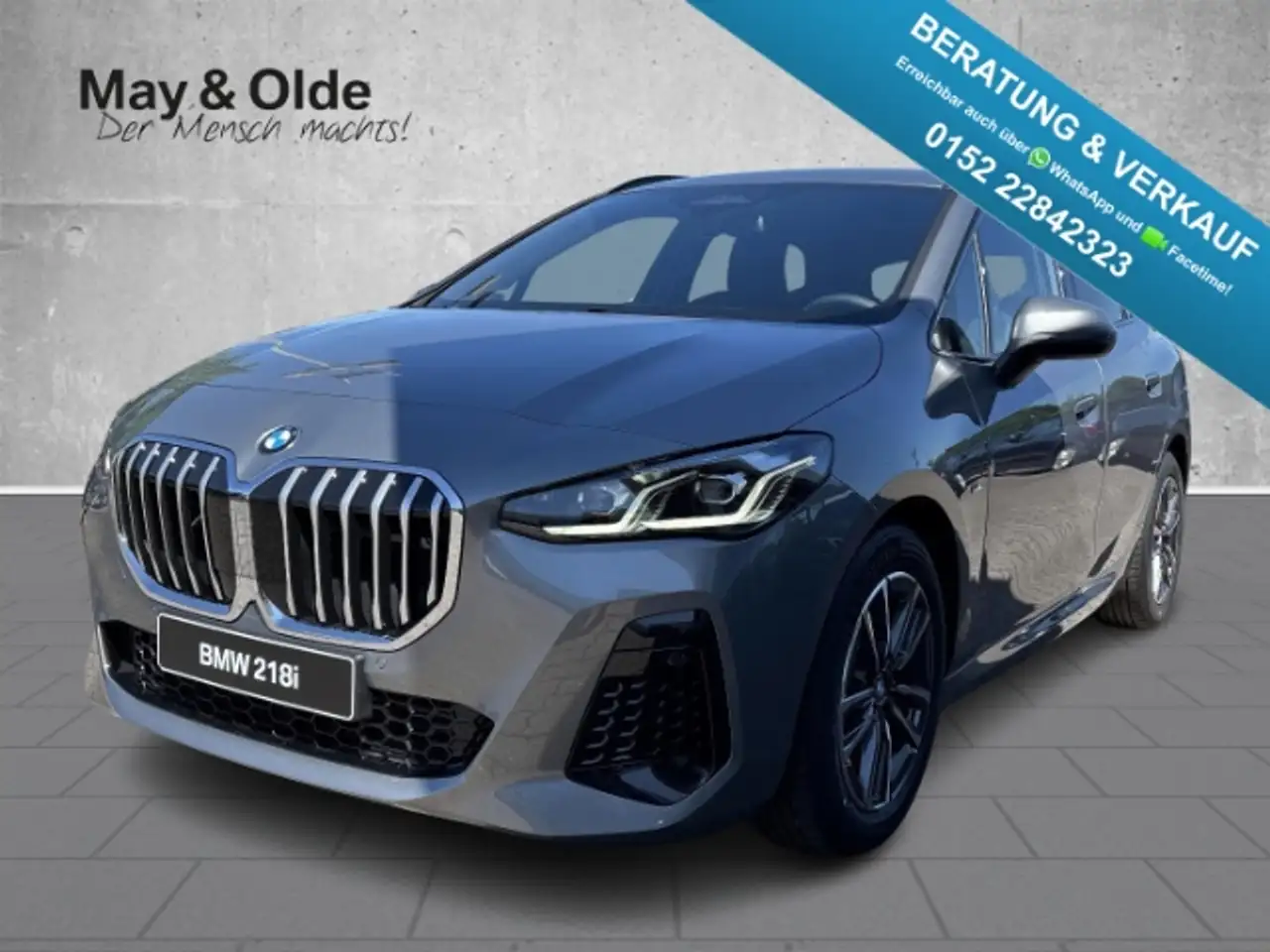 218Active Tourer i M-Sportpaket AHK Navi Memory Sitze