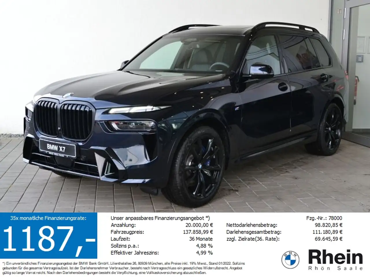 X7xDrive40d M Sportpaket Aktionsverkauf