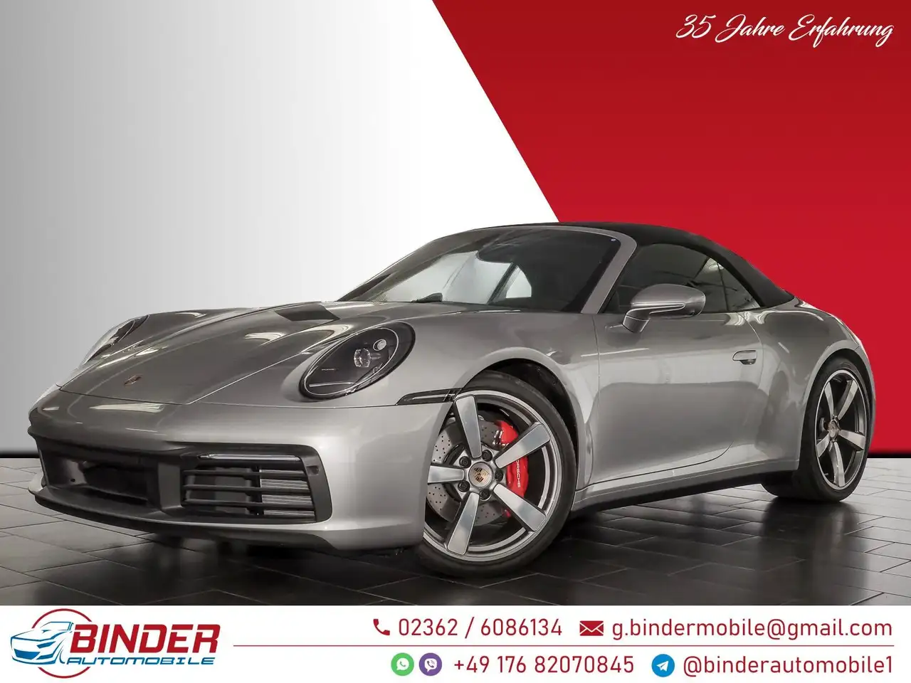 911Carrera S Cabriolet*NEU*NOCH KEINE ZULASSUNG