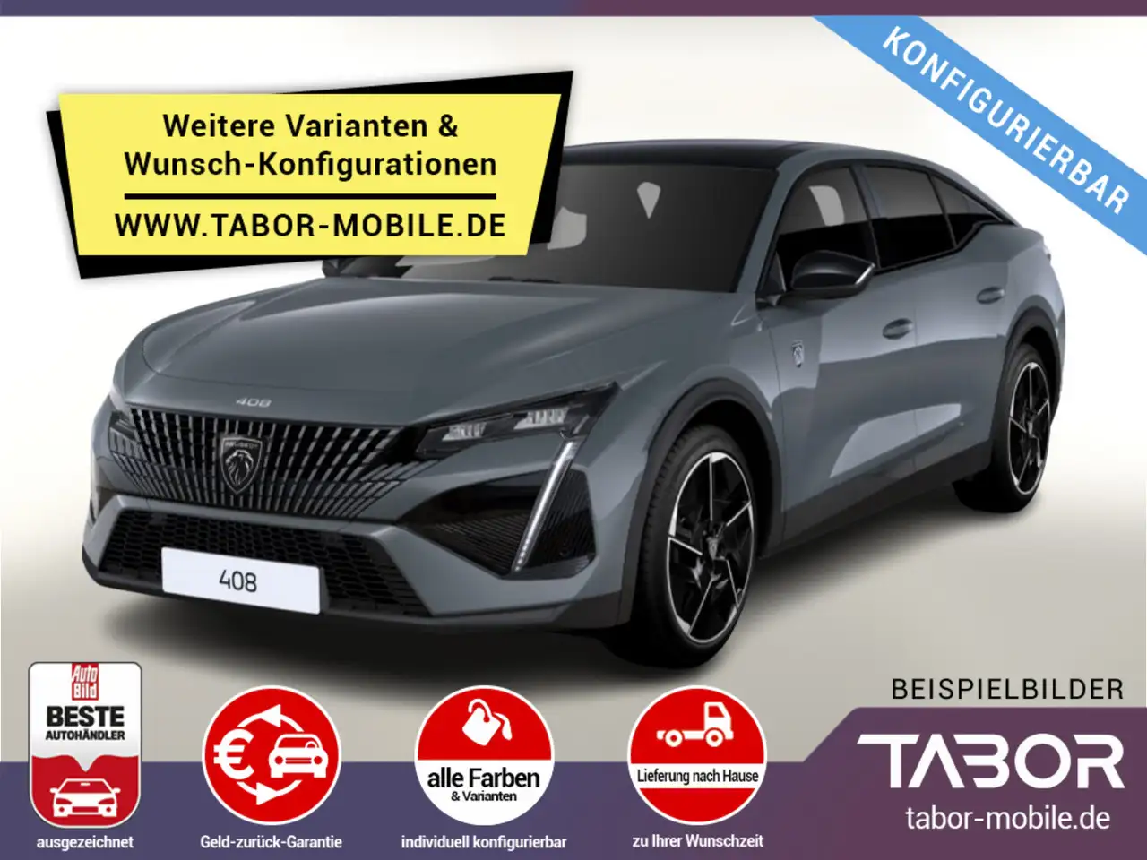 408MHEV 145 GT Matrix Nav Kam PDC eHK 19Z DigC