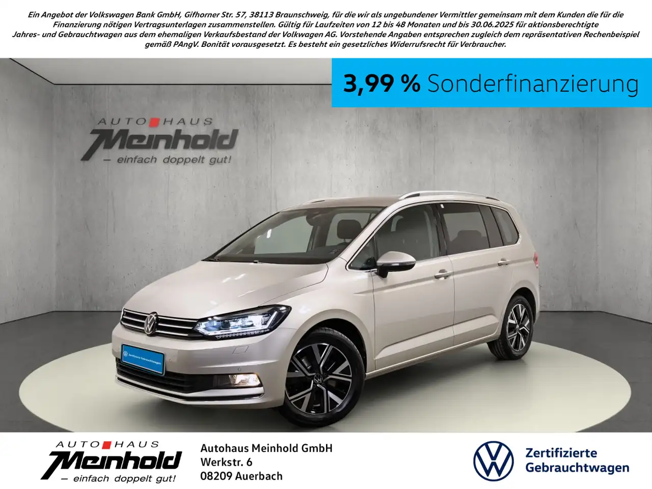 Touran2.0 TDI DSG Highline, Standh, AHK, Navi