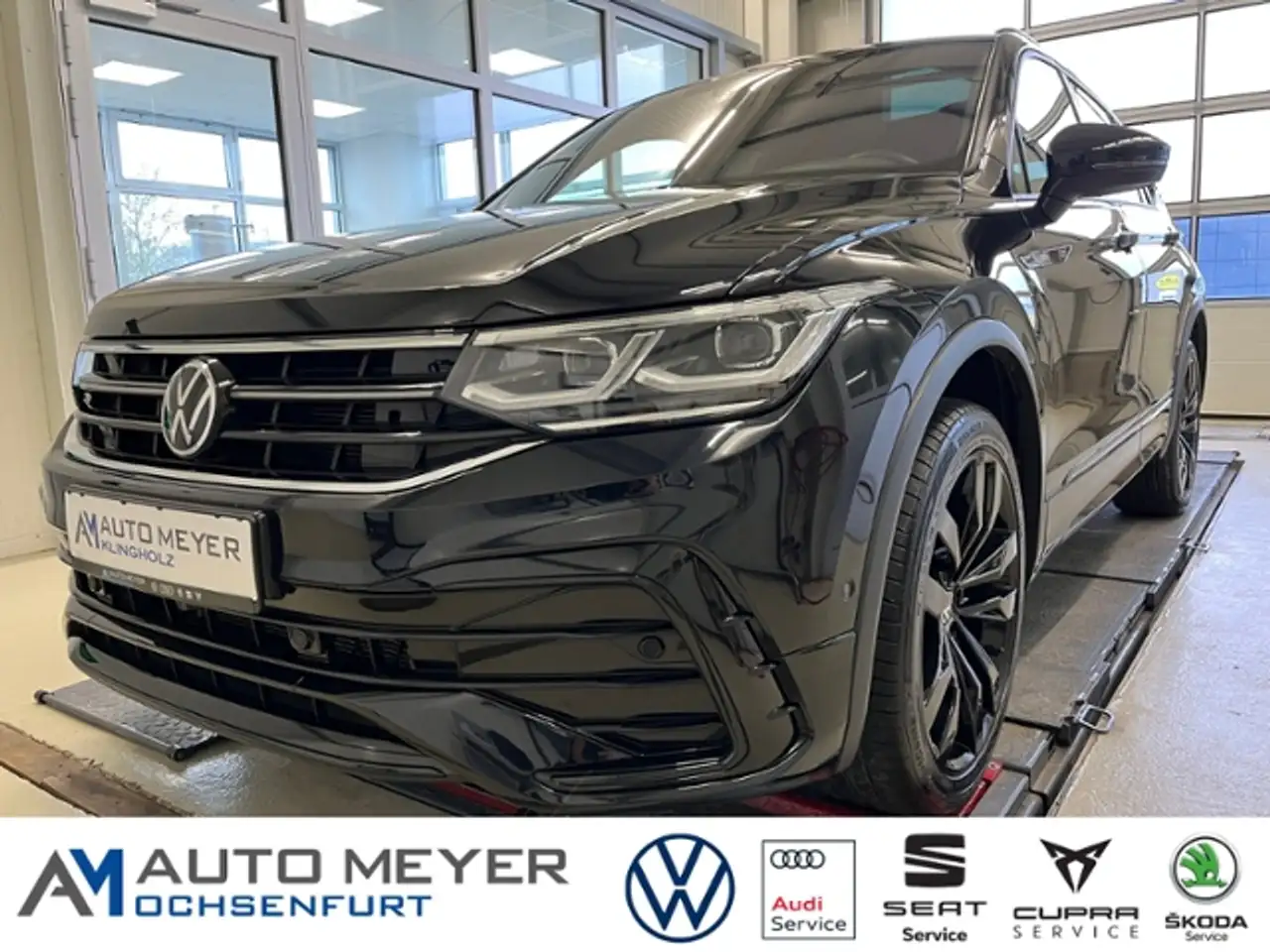 Tiguan AllspaceR Line 2.0 TDI Black 7 Sitzer H&K Sound AHK Navi
