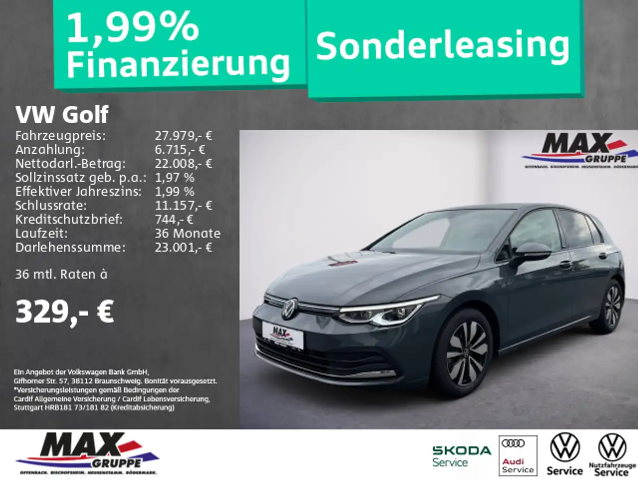 GolfVIII 2.0 TDI MOVE LED+PANO+DCP+KAM+AHK+HUD