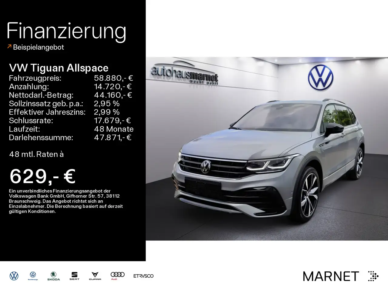 Tiguan Allspace2.0 TDI 4M DSG R-Line AHK*H&K*