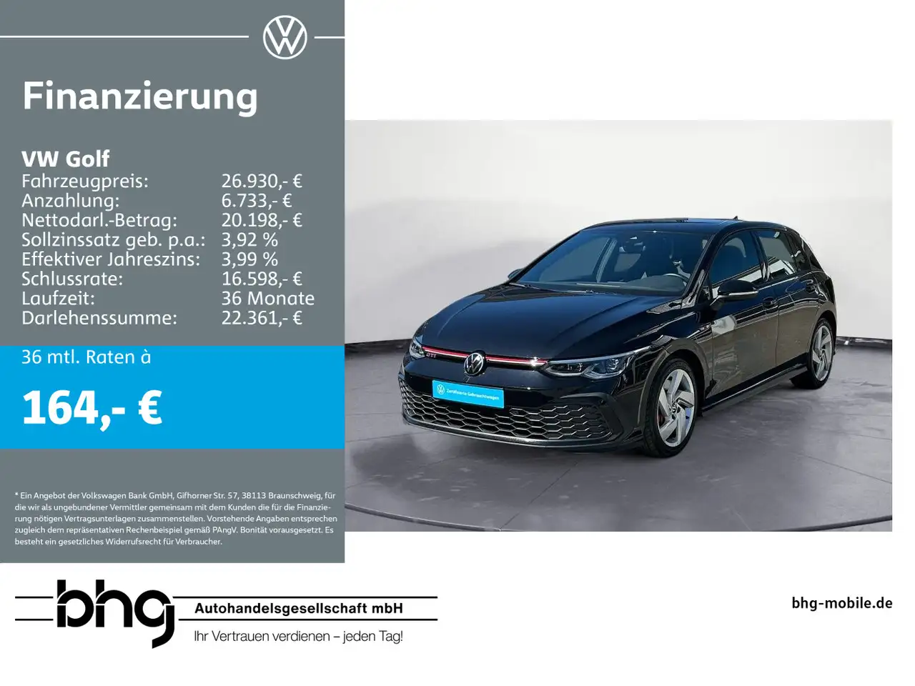 Golf GTI2.0 TSI