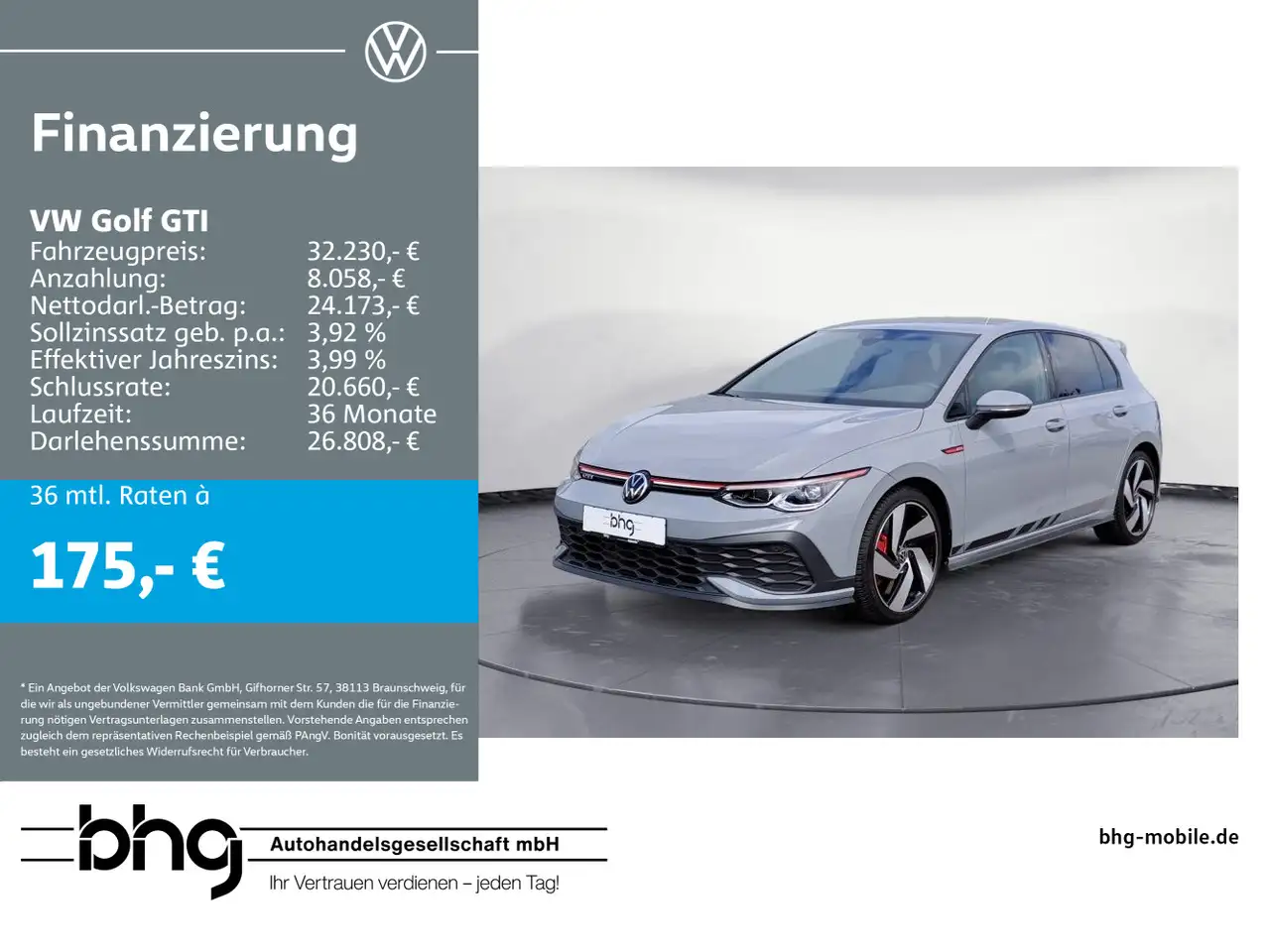 Golf GTI2.0TSI DSG Clubsport MatrixLED Ready2Di