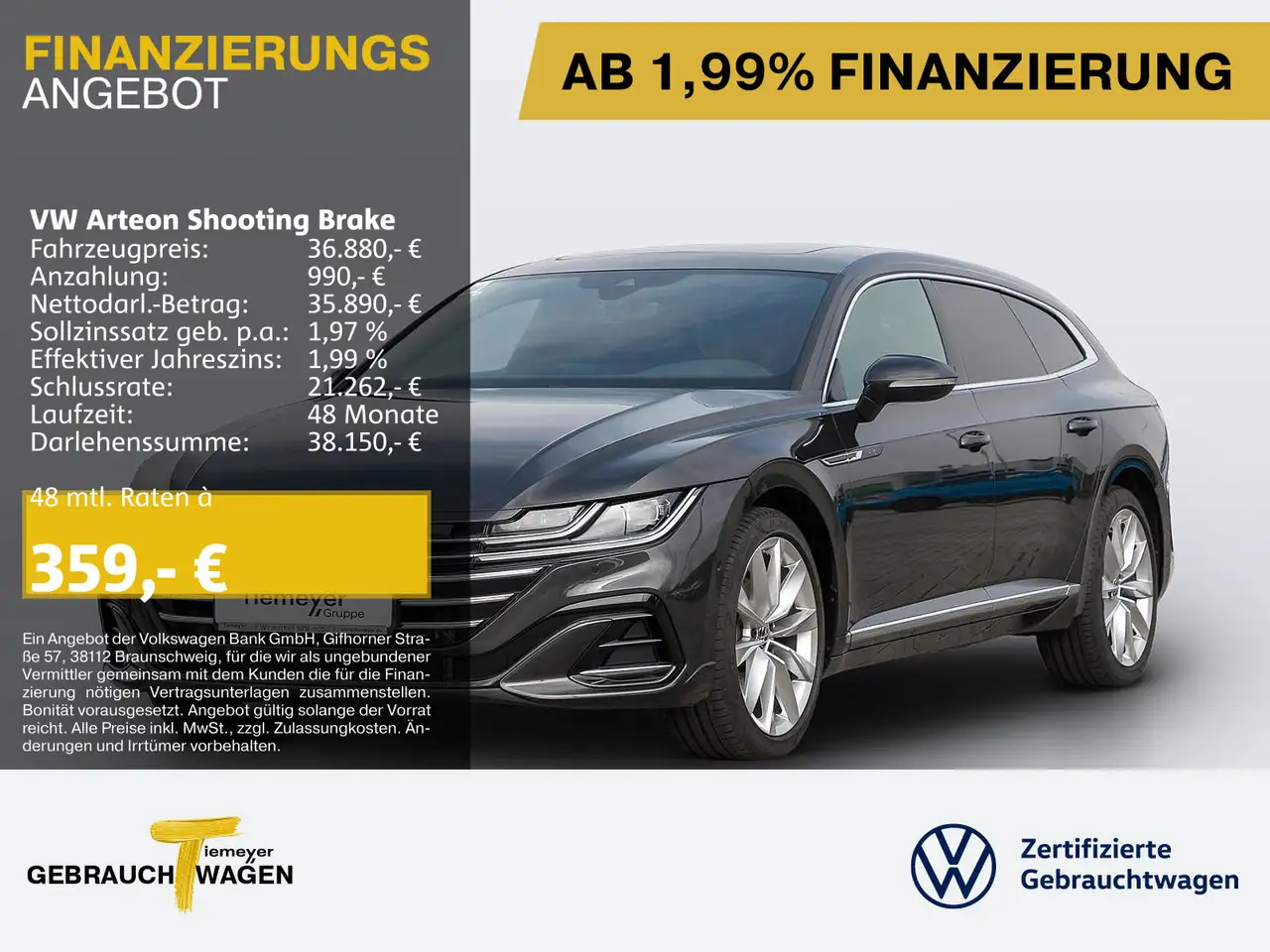 Arteon1.4 TSI DSG eHybrid R-LINE