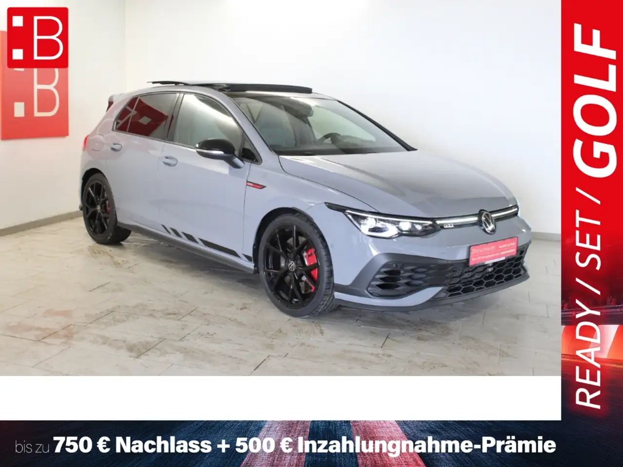 Golf GTI8 2.0 TSI DSG Clubsport Black Style 19 LEDER MATRI