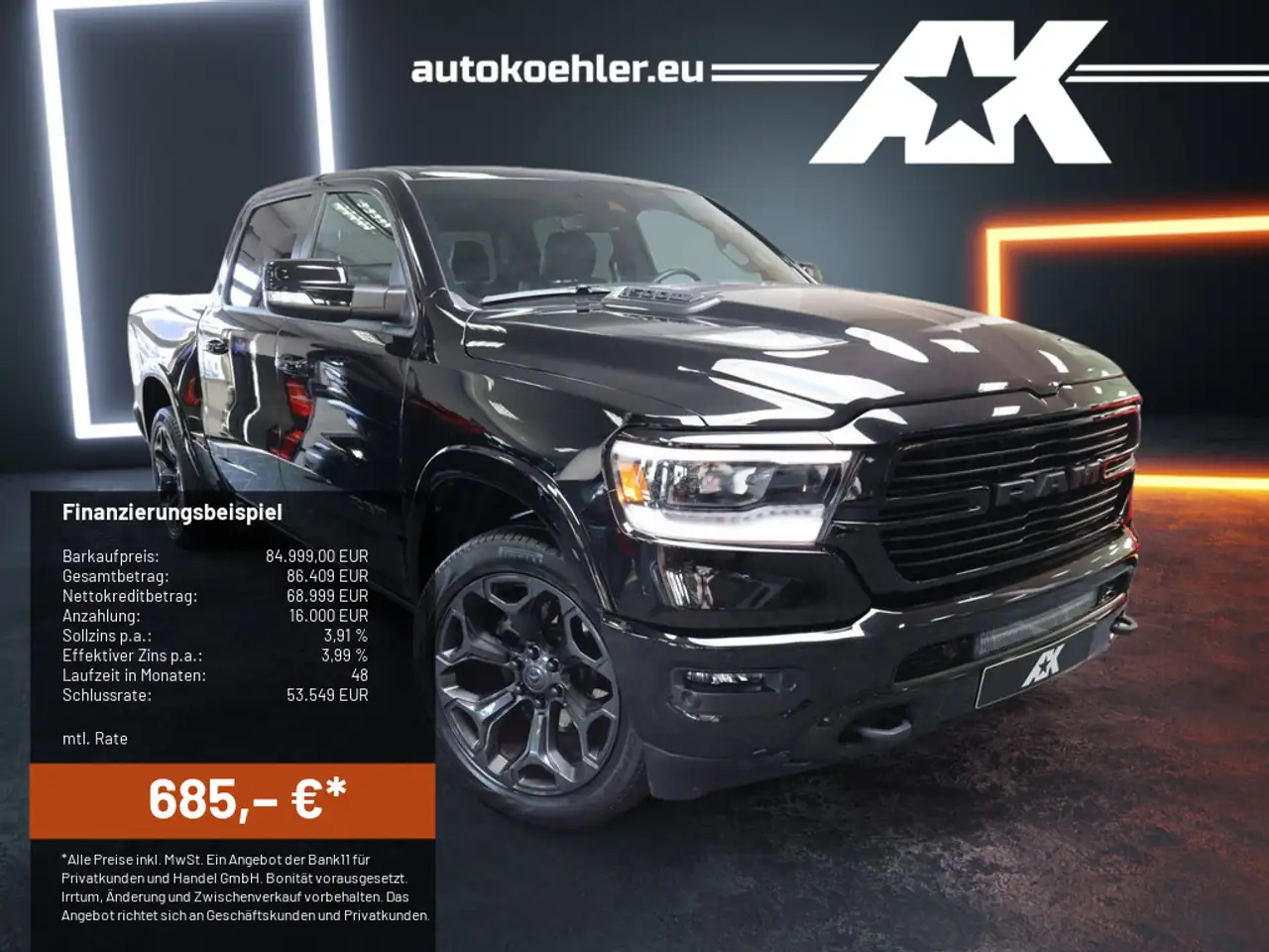 RAM1500 5.7L Laramie GT,LPG,Retrax,Limited Felgen