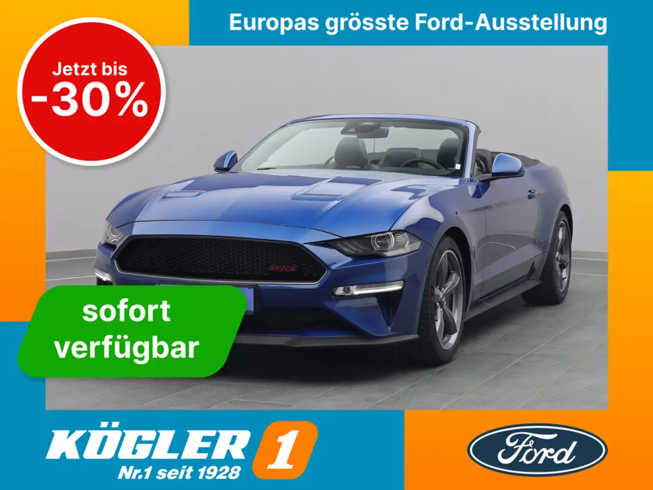 MustangGT Cabrio V8 California Special/Magne