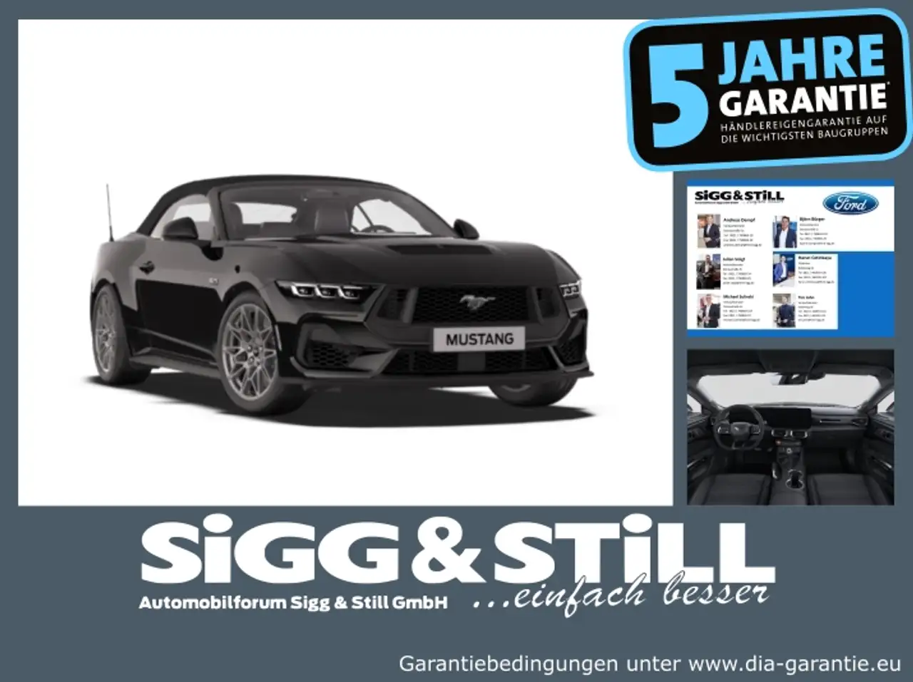 MustangConvertible GT 5.0 NAV*IACC*BLIS*B&O*LED