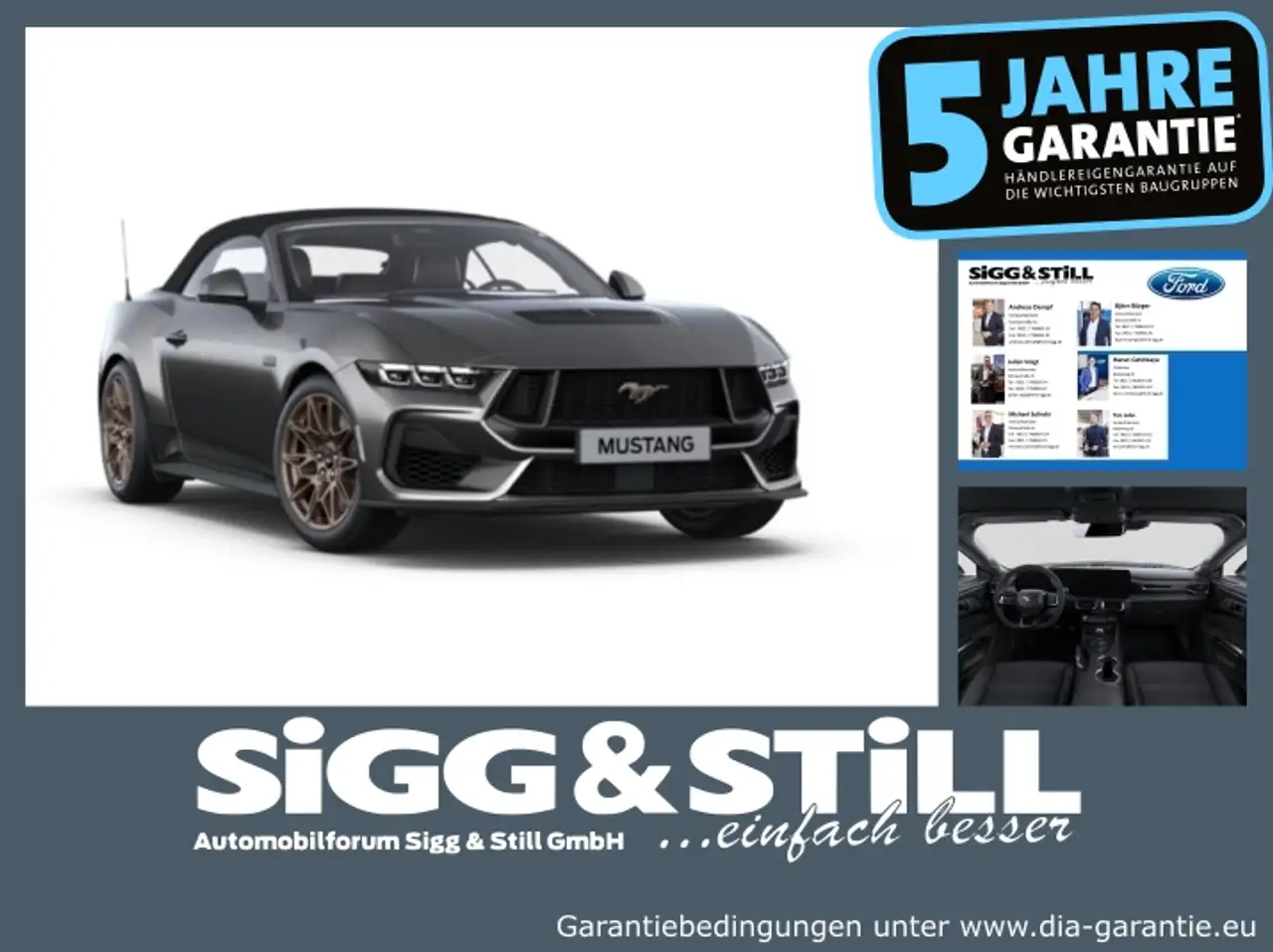 MustangConvertible GT 5.0 **NEUES MODELL** ACC