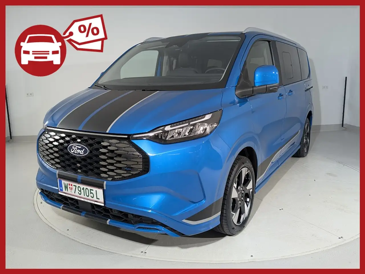 Tourneo CustomBus Elektro 160KW 320 L1H1 RWD Sport | FORD W22
