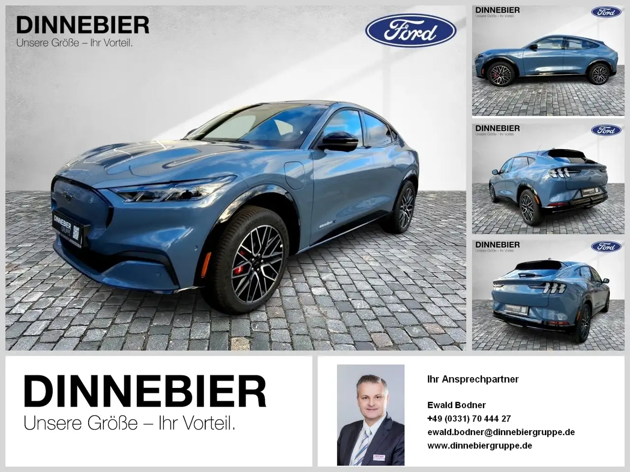Mustang Mach-EPremium 360°Kamera+LED+Navi