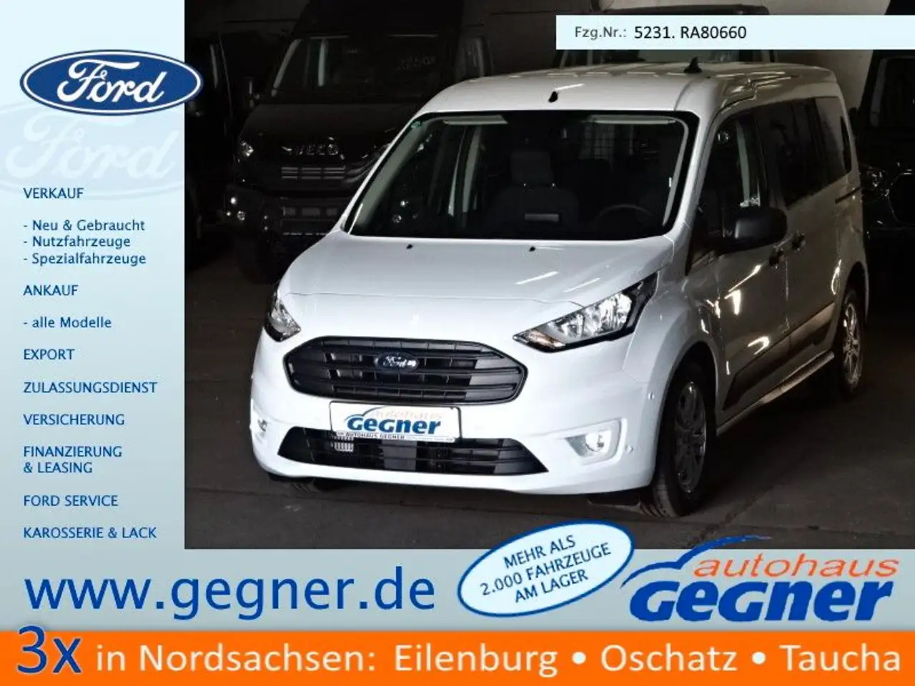 Transit Connect240L2 LKW Trend Kombi Autom AHK