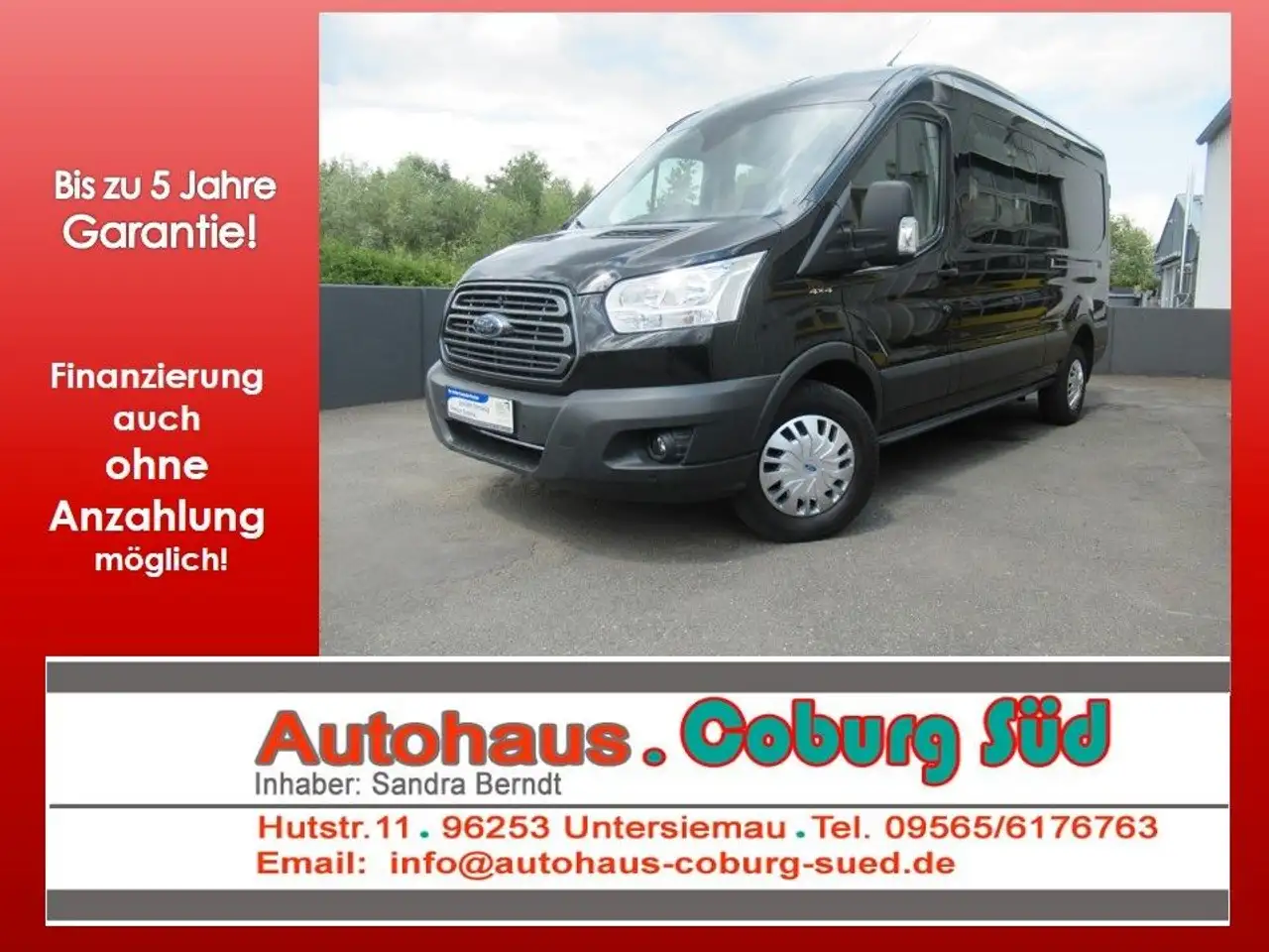 TransitKasten 350 L3 4x4 KAMERA 6-SITZER PDC