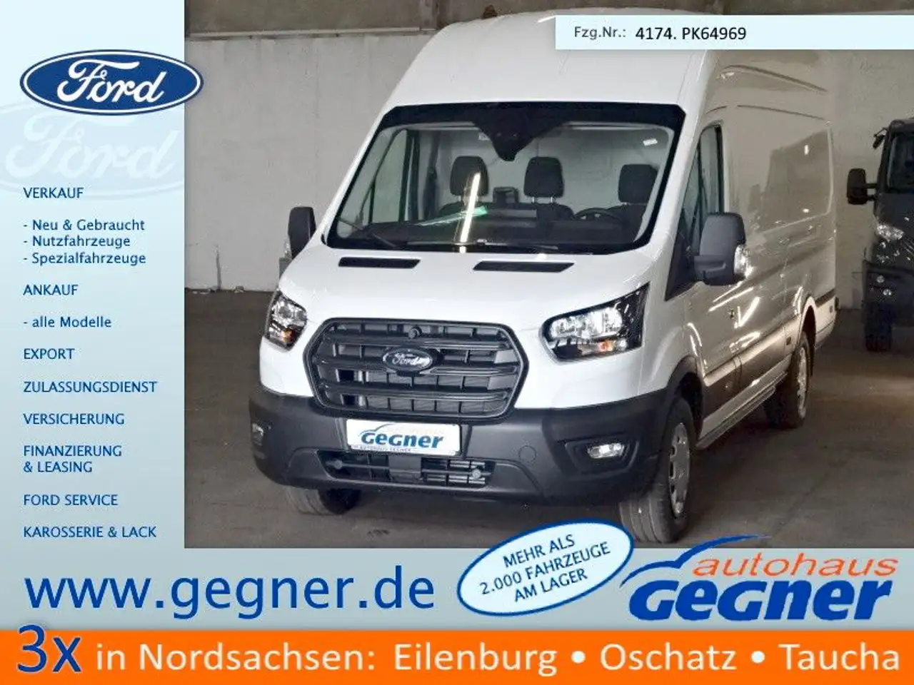 TransitTrend 350 L4H3 LKW Kasten TWA WiPa SYNC4