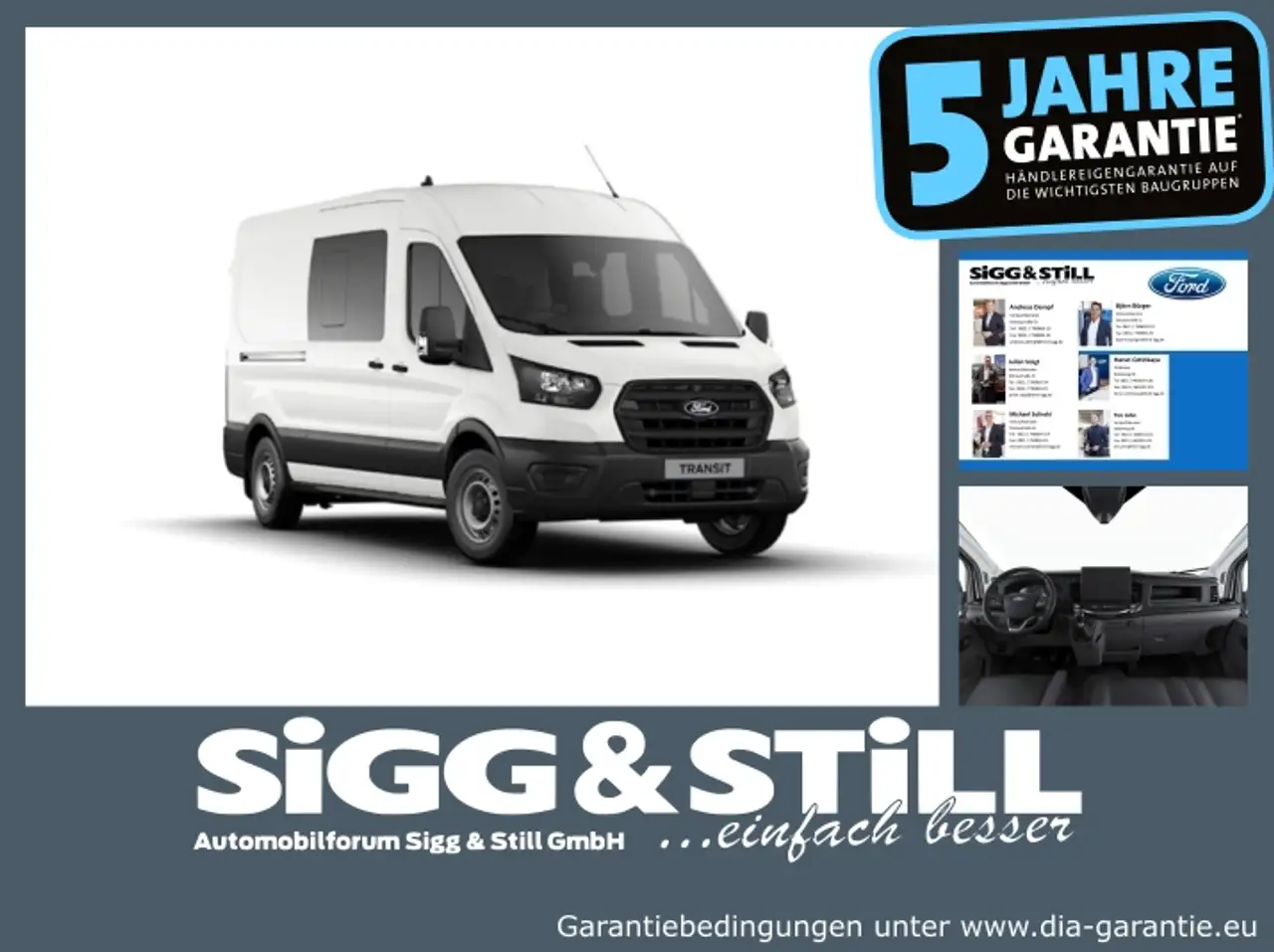 TransitKasten DoKa 350 L2 Trend NAVI*AHK*360*ACC*PDC