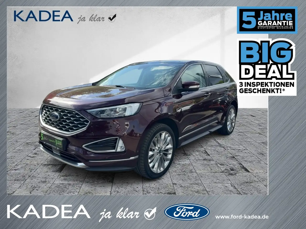 Edge2.0 EcoBlue Vignale ACC*Pano*8fach bereift