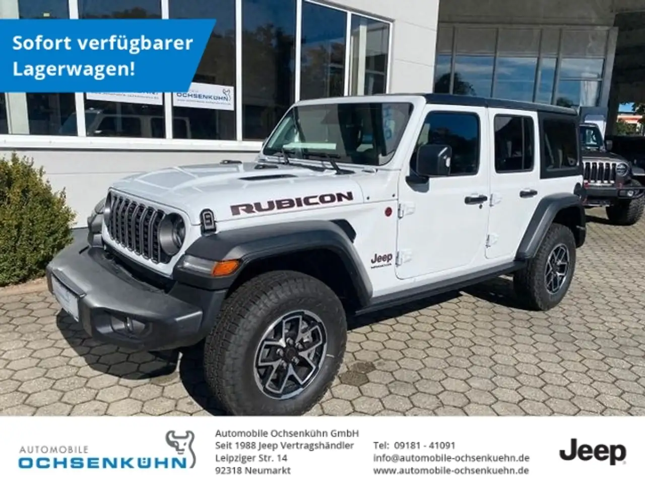 Wrangler2.0 Rubicon Nav, Leder, HT