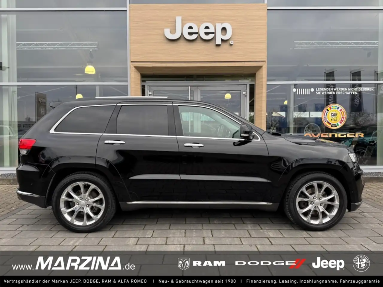 Grand Cherokee3.0 CRD Summit Luftfederung El. Panodach Navi Memo