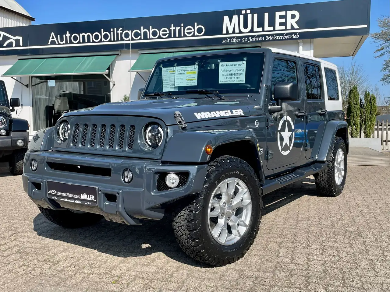 Wrangler2.8 CRD Aut"LAST EDITION"+LEDER+KAMERA+AHK+1A Zust