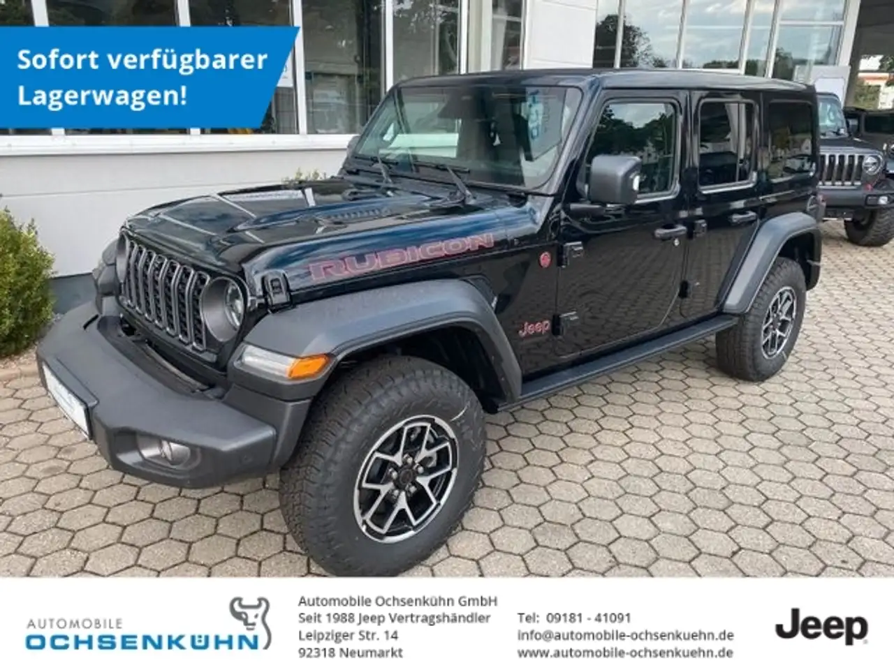 Wrangler2.0 Rubicon Nav, Leder, Sky-One