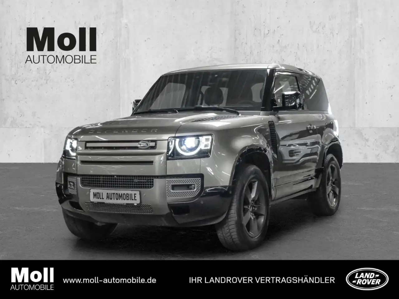 Defender90 X-Dynamic SE D200 AHK-abnehmbar El. Panodach Al