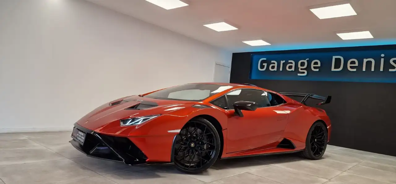 Huracán5.2i V10 *STO**LIFT*CARBON*CAMERA*Arancio Bruciato