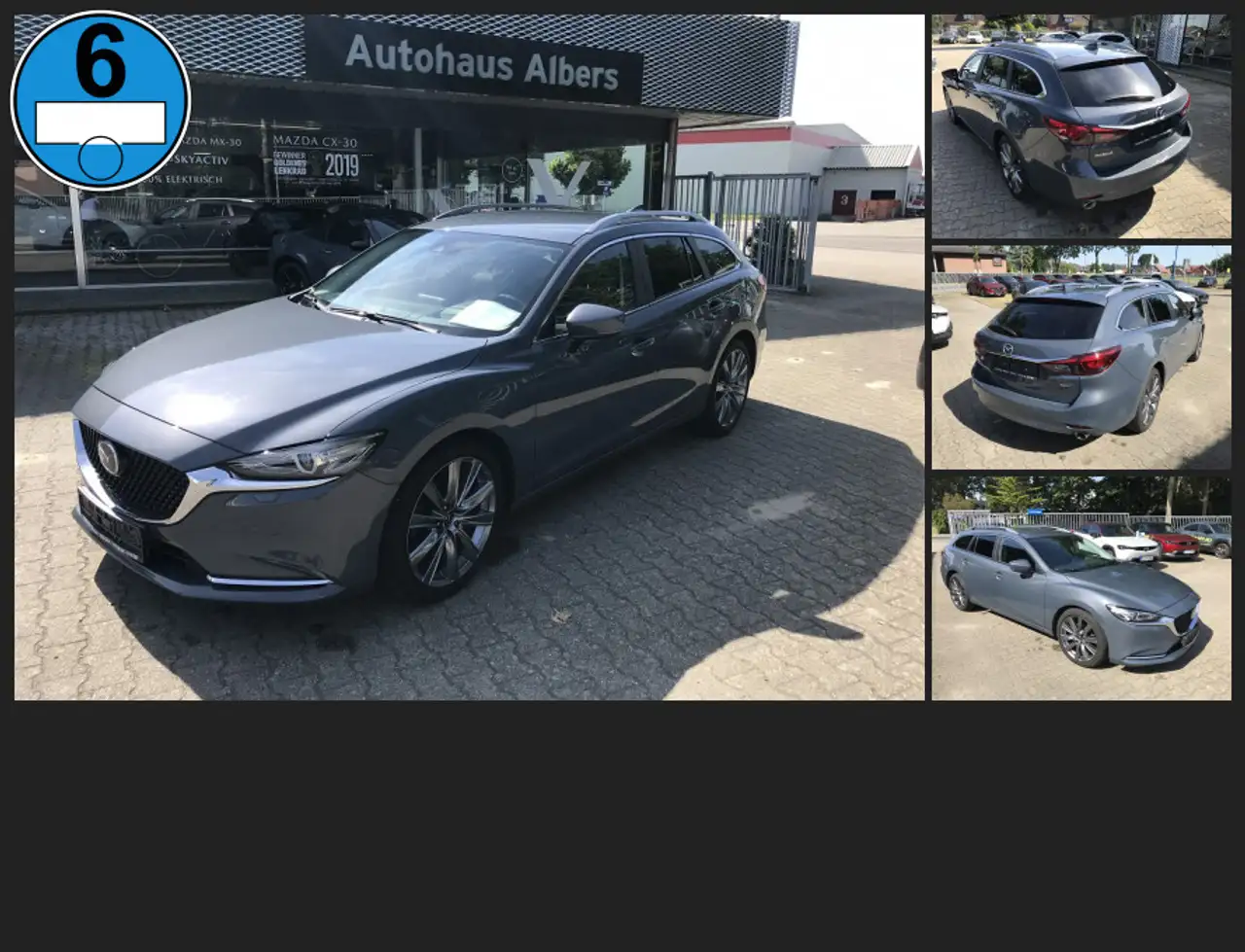 6Kombi SKYACTIV-G165 Ad`vantage, LEDER, BOSE; 360°K